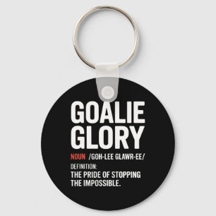 Funny Ice Hockey Definition Ice Hockey Player Puck Key Ring
