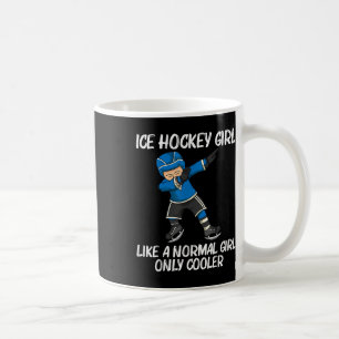 Funny Ice Hockey For Girls Kids Field Rink Ndy Tea Coffee Mug