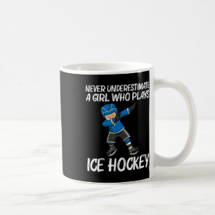 Funny Ice Hockey For Girls Kids Field Rink Ndy Tea Coffee Mug