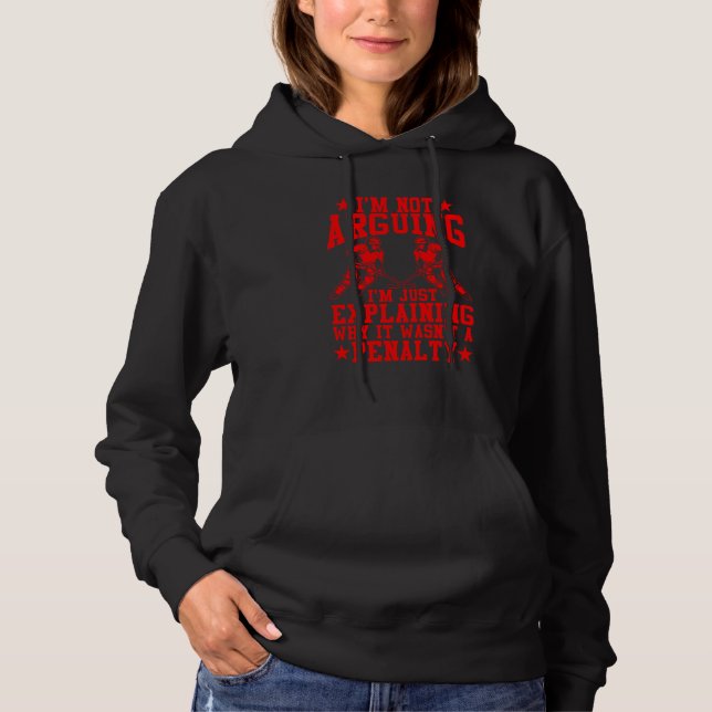 Funny Ice Hockey  For Men Women Cool Game Hockey P Hoodie (Front)