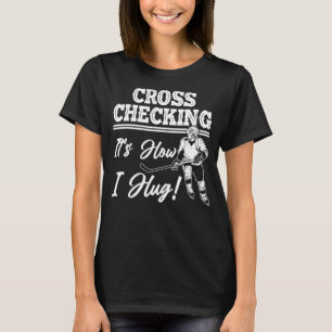 Funny Ice Hockey Gift For Kids Boys Girls Cool Hoc T-Shirt