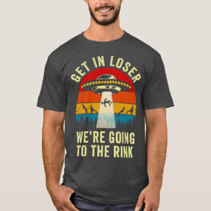 Funny Ice Hockey Goalie Going to the Rink T-Shirt