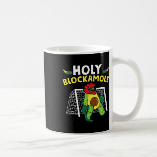 Funny Ice Hockey Goalie Ice Hockey Player Avocado Coffee Mug