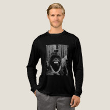 Funny iced out Bigfoot camping for Bigfoot believe