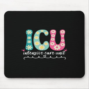 Funny Icu Nurse Intensive Care Unit Nurse Emergenc Mouse Pad