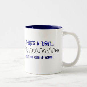 Funny ICU Nurse T-Shirts and Gifts Two-Tone Coffee Mug