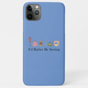 Funny I'd Rather Be Sewing for Women Case-Mate iPhone Case