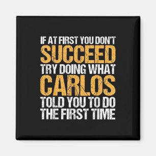 Funny If At First You Dont Succeed Try Doing What Magnet