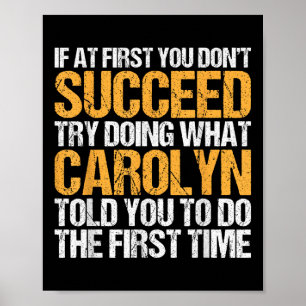 Funny If At First You Dont Succeed Try Doing What Poster