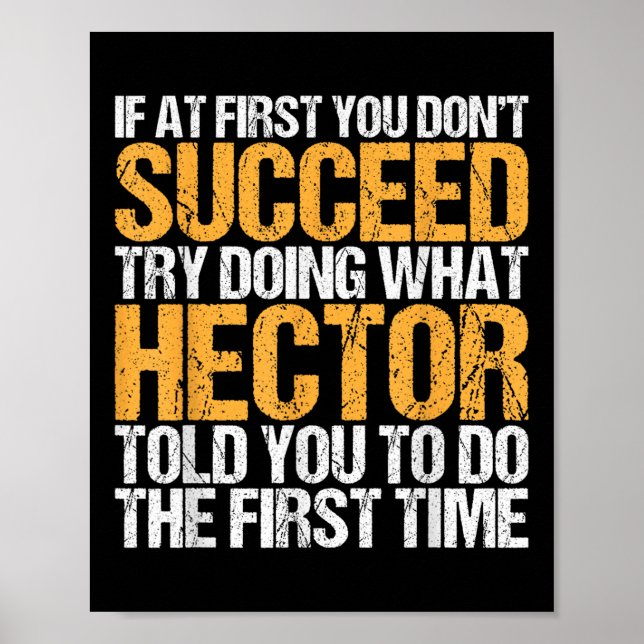 Funny If At First You Dont Succeed Try Doing What  Poster (Front)