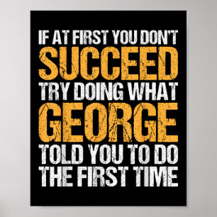 Funny If At First You Dont Succeed Try Doing What Poster