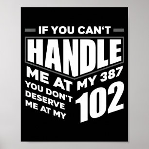 Funny If You Can't Handle Me Diabetic Type 1 Diabe Poster
