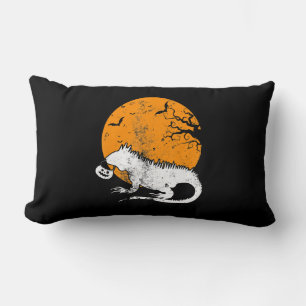 Funny Iguana Pumpkin Halloween Costume Men Women K Lumbar Cushion