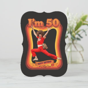 Funny I'm 50 Happy Birthday Sally O'Malley Design Invitation