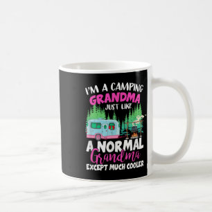 Funny Im A Camping Grandma Camper Campfire Mothers Coffee Mug