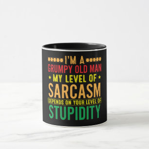 Funny I'm A Grumpy Old Man Mug