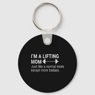 Funny I'm A Lifting Mum Definition Gym Workout Bod Key Ring