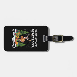 Funny I'm Into Fitness Fit'ness Deer In My Freezer Luggage Tag