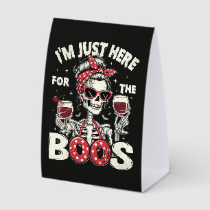  Funny I'm Just Here for The Boos Skeleton