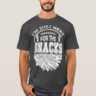 Funny I'm Just Here For The Snacks Vintage Fantasy T-Shirt