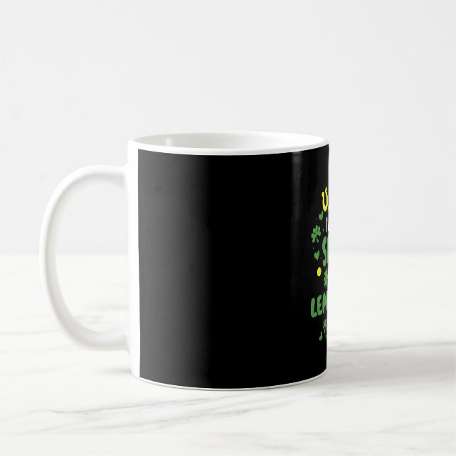 Funny I'm not short I'm leprechaun size Coffee Mug (Left)