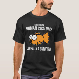 Funny I'M Really A Goldfish T-Shirt
