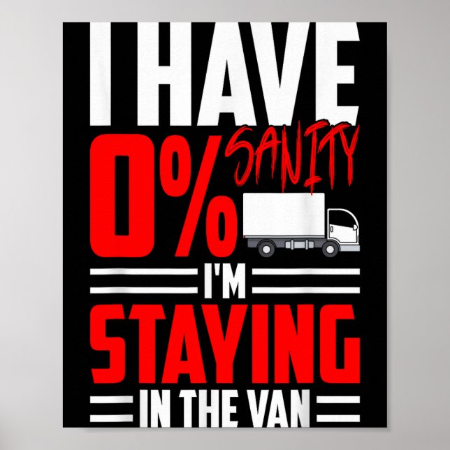 Funny I'm Staying In Tha Van Phasmophobia Gamer Wo Poster (Front)