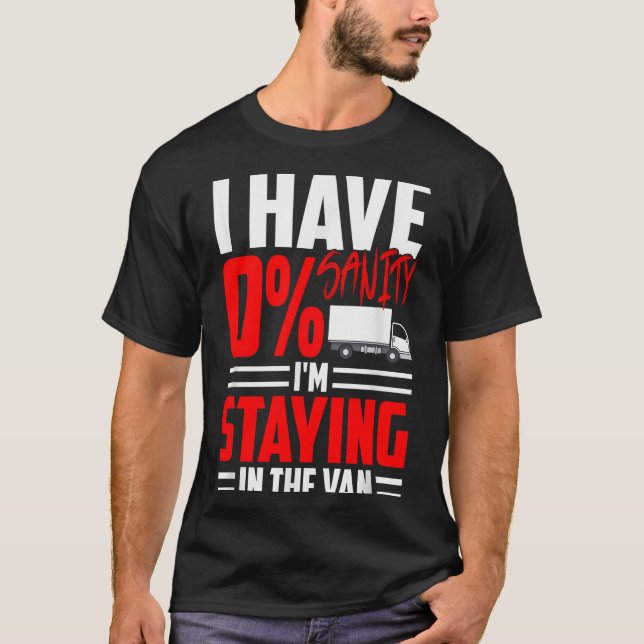 Funny I'm Staying In Tha Van Phasmophobia Gamer Wo T-Shirt (Front)