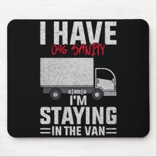 Funny I'm Staying In Tha Van Phasmophobia Man Wome Mouse Pad