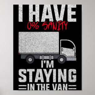 Funny I'm Staying In Tha Van Phasmophobia Man Wome Poster