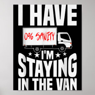 Funny I'm Staying In Tha Van Phasmophobia Women's  Poster