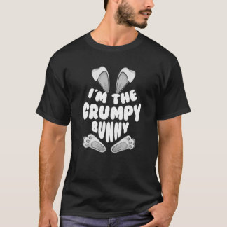 Funny I'm The Grumpy Bunny Gift Men Women Kids Eas T-Shirt