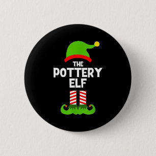 Funny I'm The Ttery Elf Christmas Xmas  6 Cm Round Badge