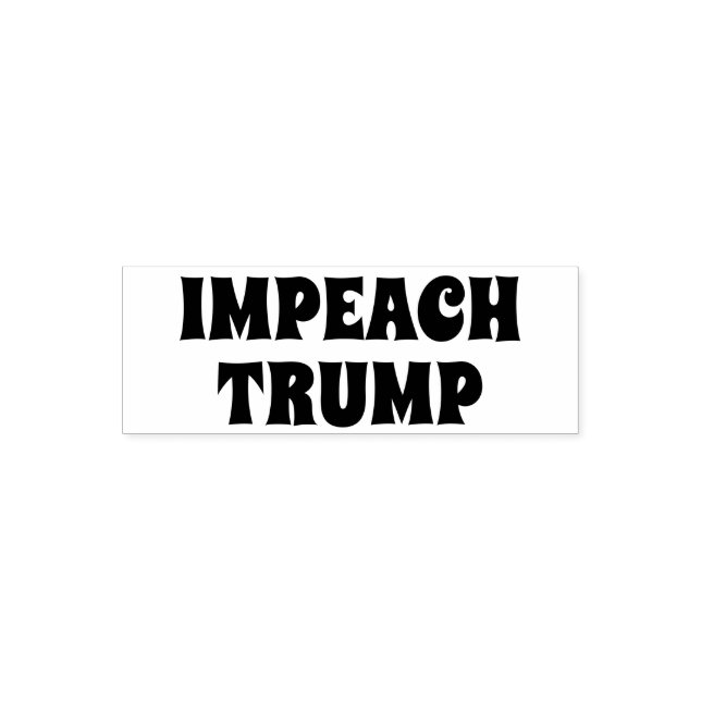 Funny "Impeach Trump" Self-inking Stamp (Design)