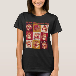 Funny In My Groundhog Era Football Happy Groundhog T-Shirt