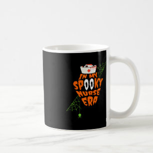 Funny In My Spooky Nurse Era Halloween Fall Season Coffee Mug