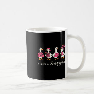 Funny In October We Wear Just A Strong Goose Breas Coffee Mug