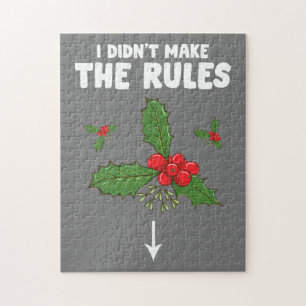 Funny Inappropriate Christmas Adult I Didnt Make Jigsaw Puzzle