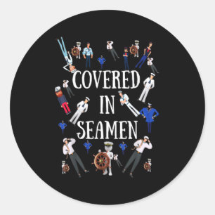 Funny Inappropriate Embarring Adult Humor Gag G  Classic Round Sticker