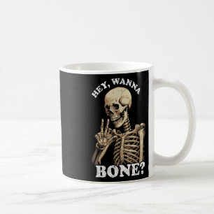 Funny Inappropriate Halloween For Men Women Skelet Coffee Mug
