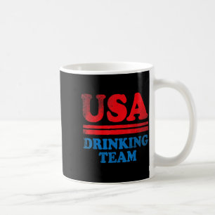 Funny Independence Day apparel USA Drinking Team Coffee Mug
