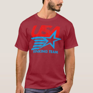 Funny Independence Day T  USA Drinking Team 4th T-Shirt