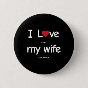 Funny Indian Pakistani Wife Husnd Quote Cricket Jo 6 Cm Round Badge