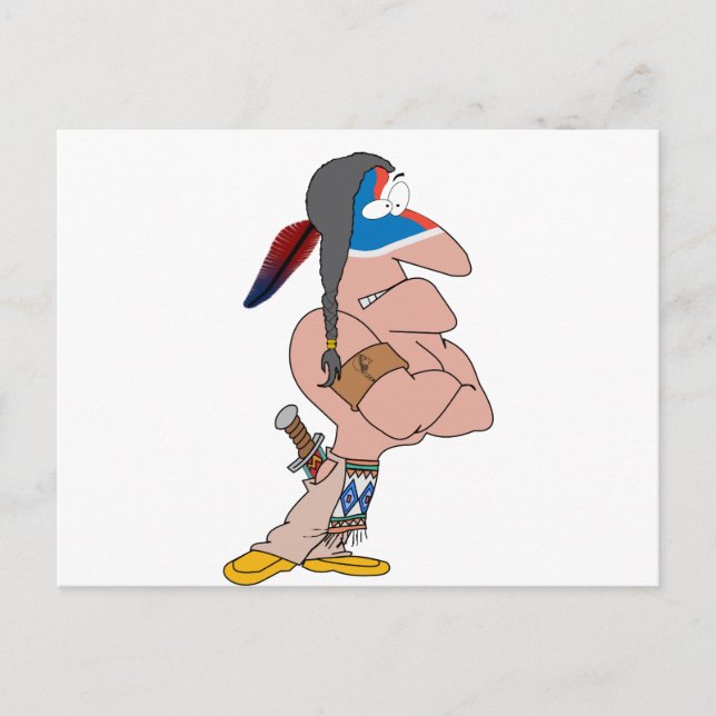 Funny Indian Postcard (Front)