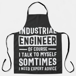 Funny Industrial Engineer Gift Apron