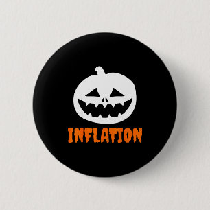 Funny Inflation Halloween Costume Couple Matching  6 Cm Round Badge