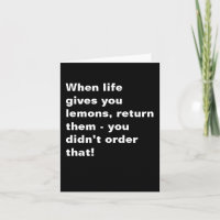 Funny Inspirational Quote Black White