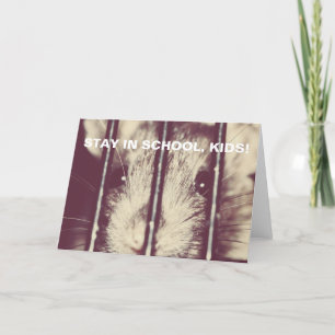Funny Inspirational Rat in Prison Card