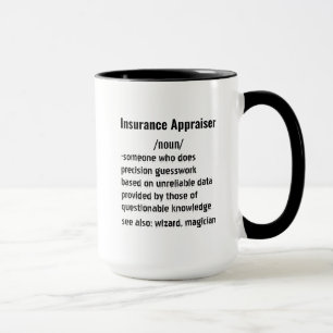 Funny Insurance Appraiser Definition gifts Mug