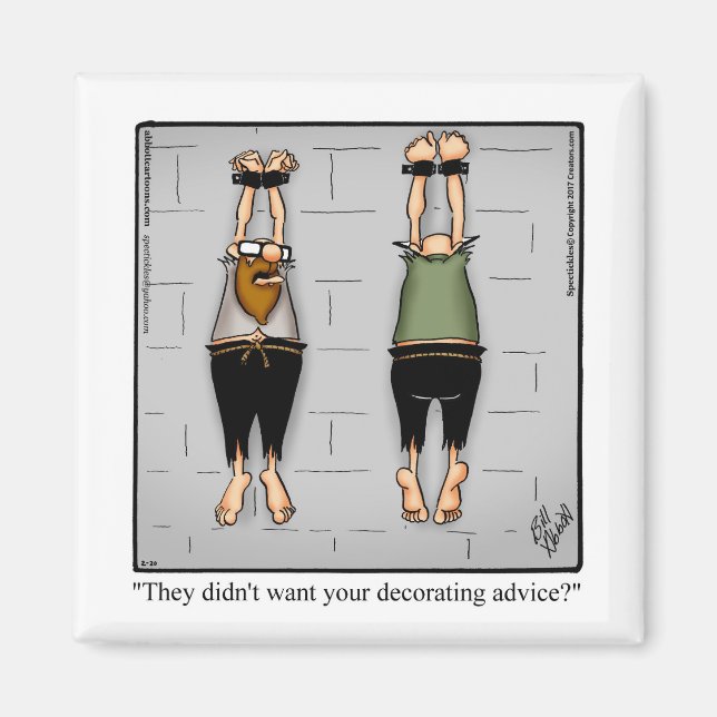 Funny Interior Designer Humour Magnets (Front)
